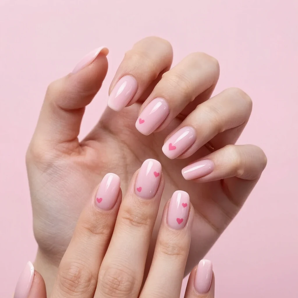 Nail look rosa dalla selezione CUTICOLE DRAMA