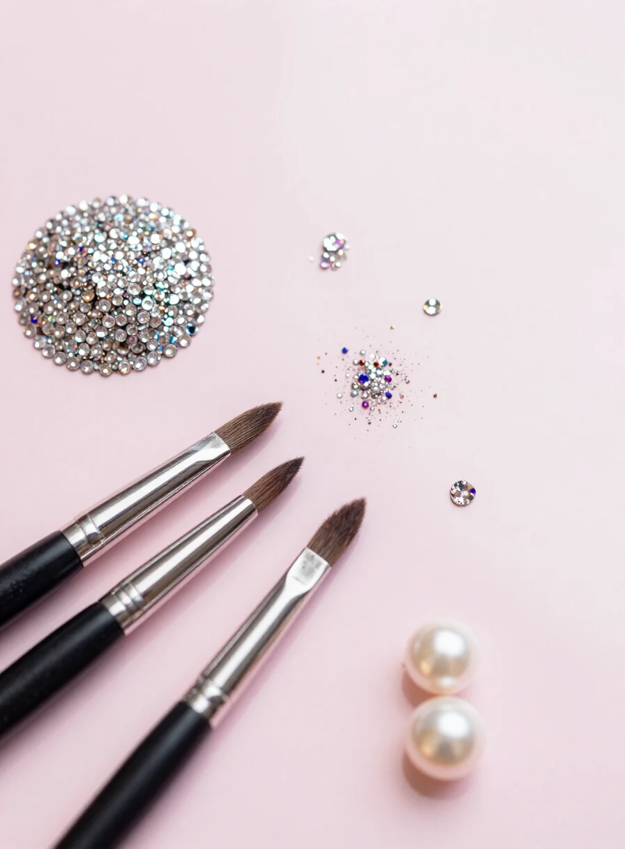 Cristalli e charms per nail art